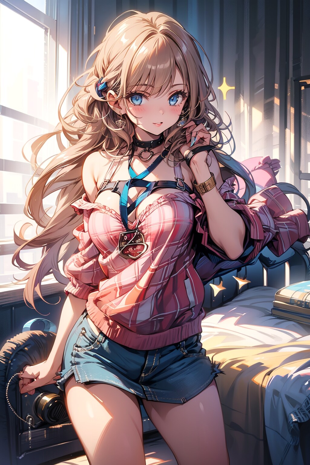 大胆な私服