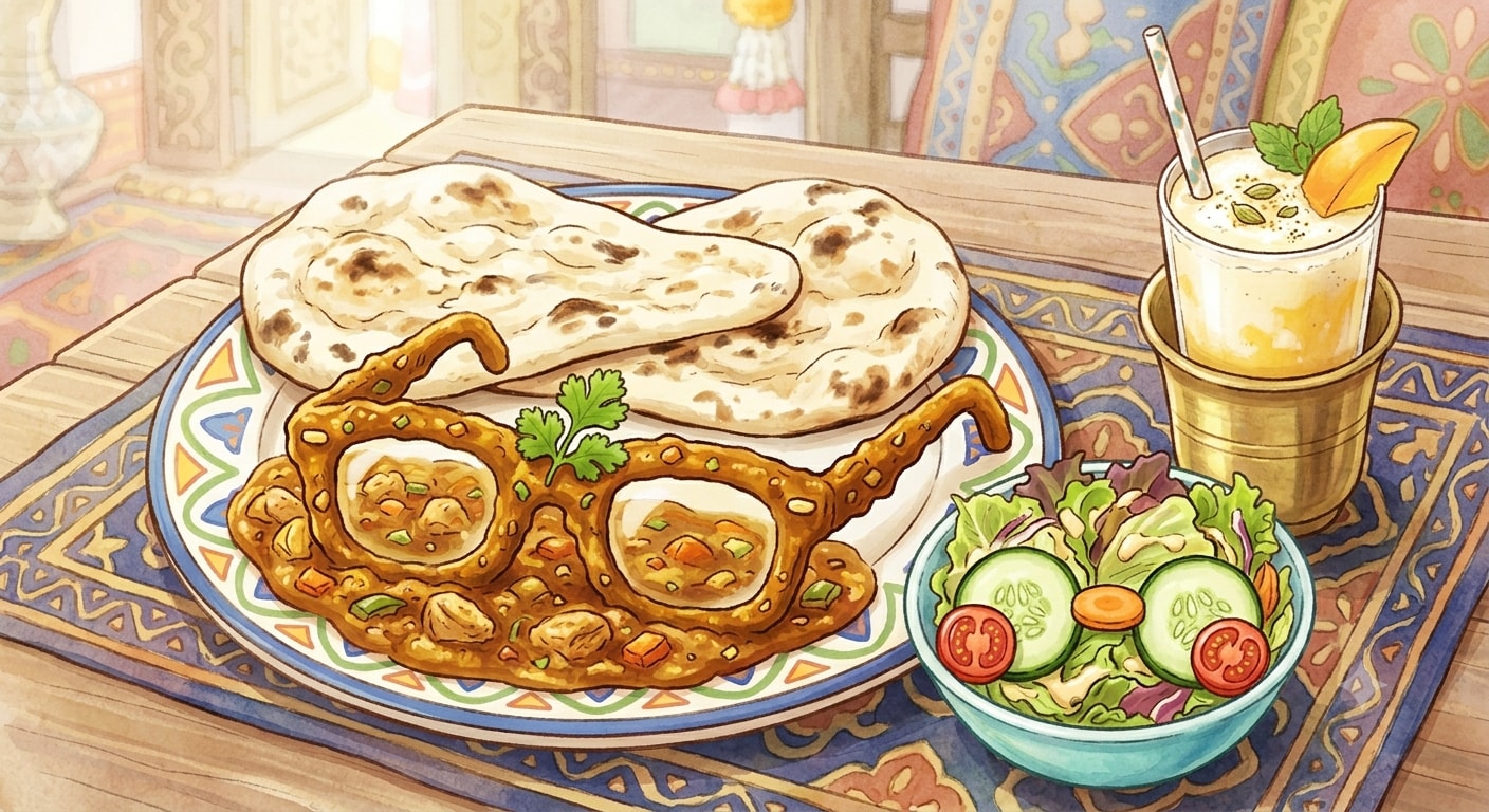 カレーメガネセット