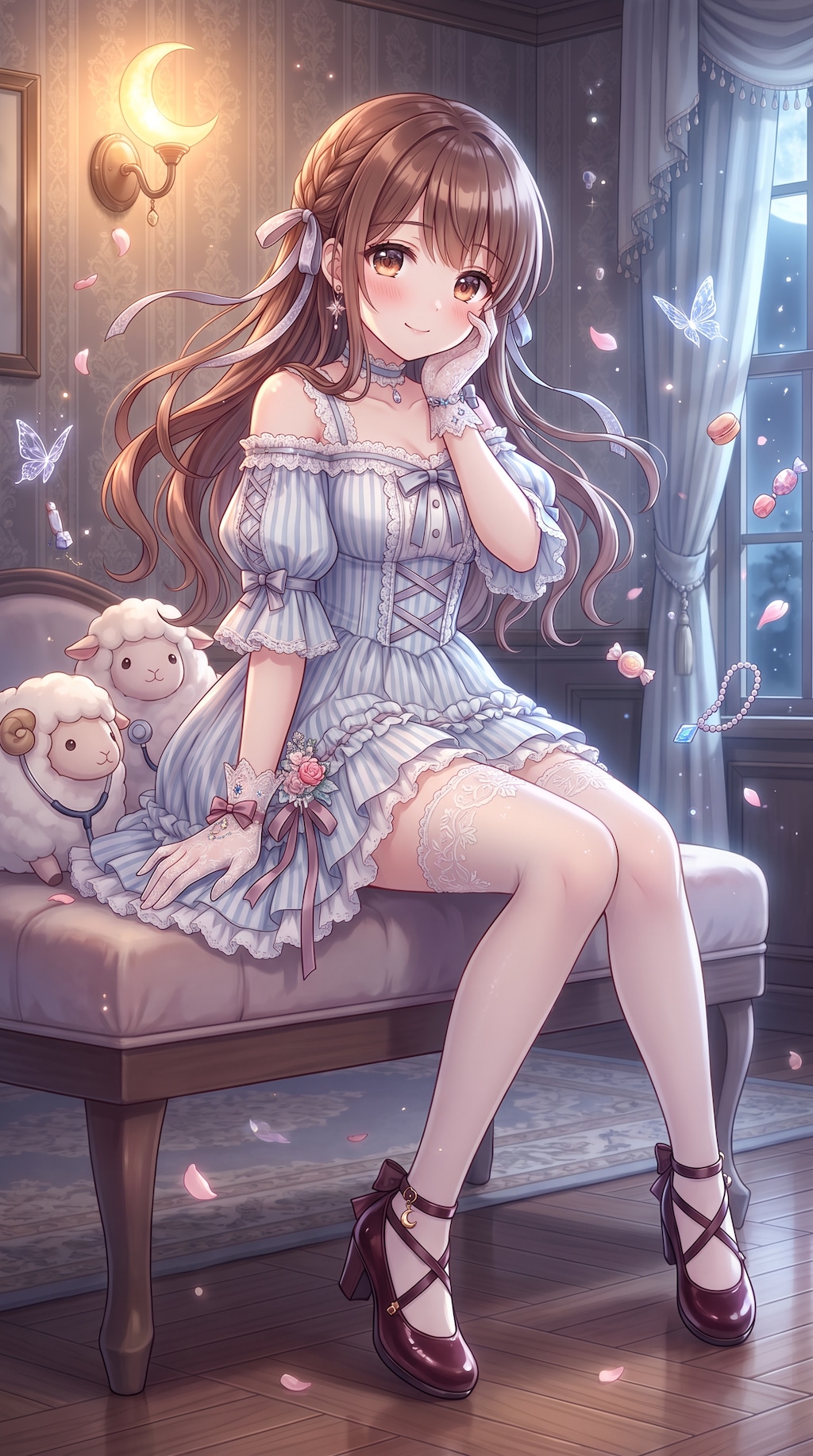 月華と綿羊の詩