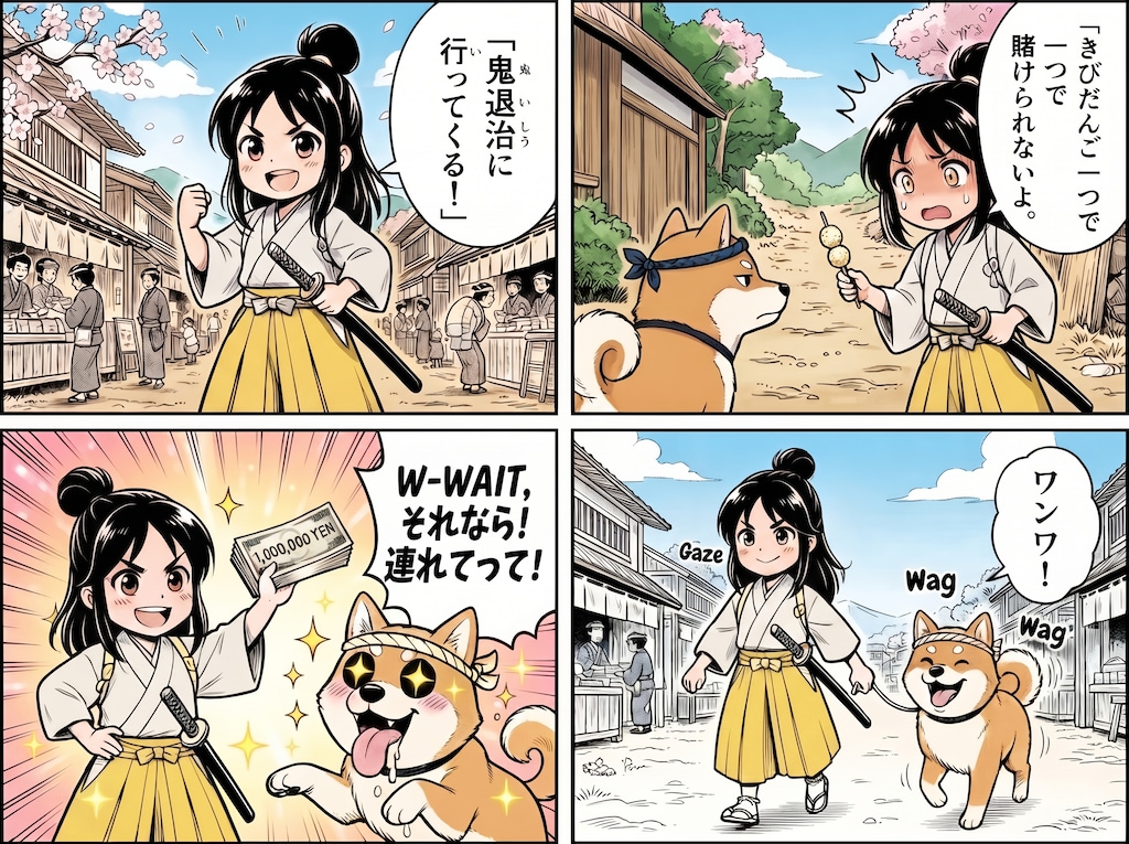 ４コマまんが