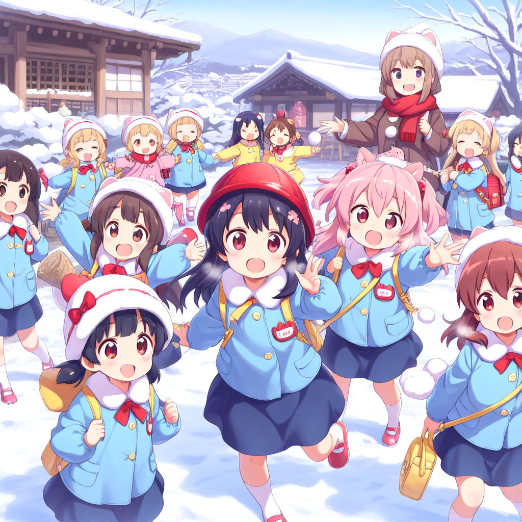 寒くても元気！！