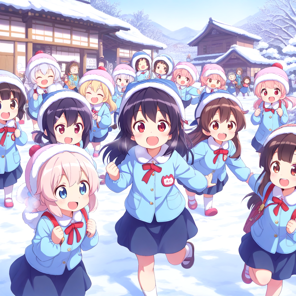 寒くても元気！！