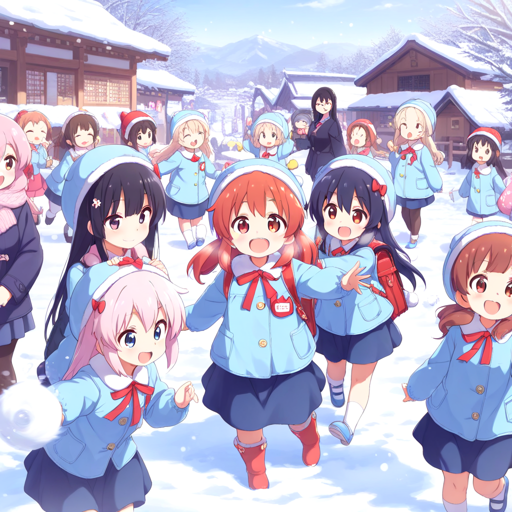 寒くても元気！！