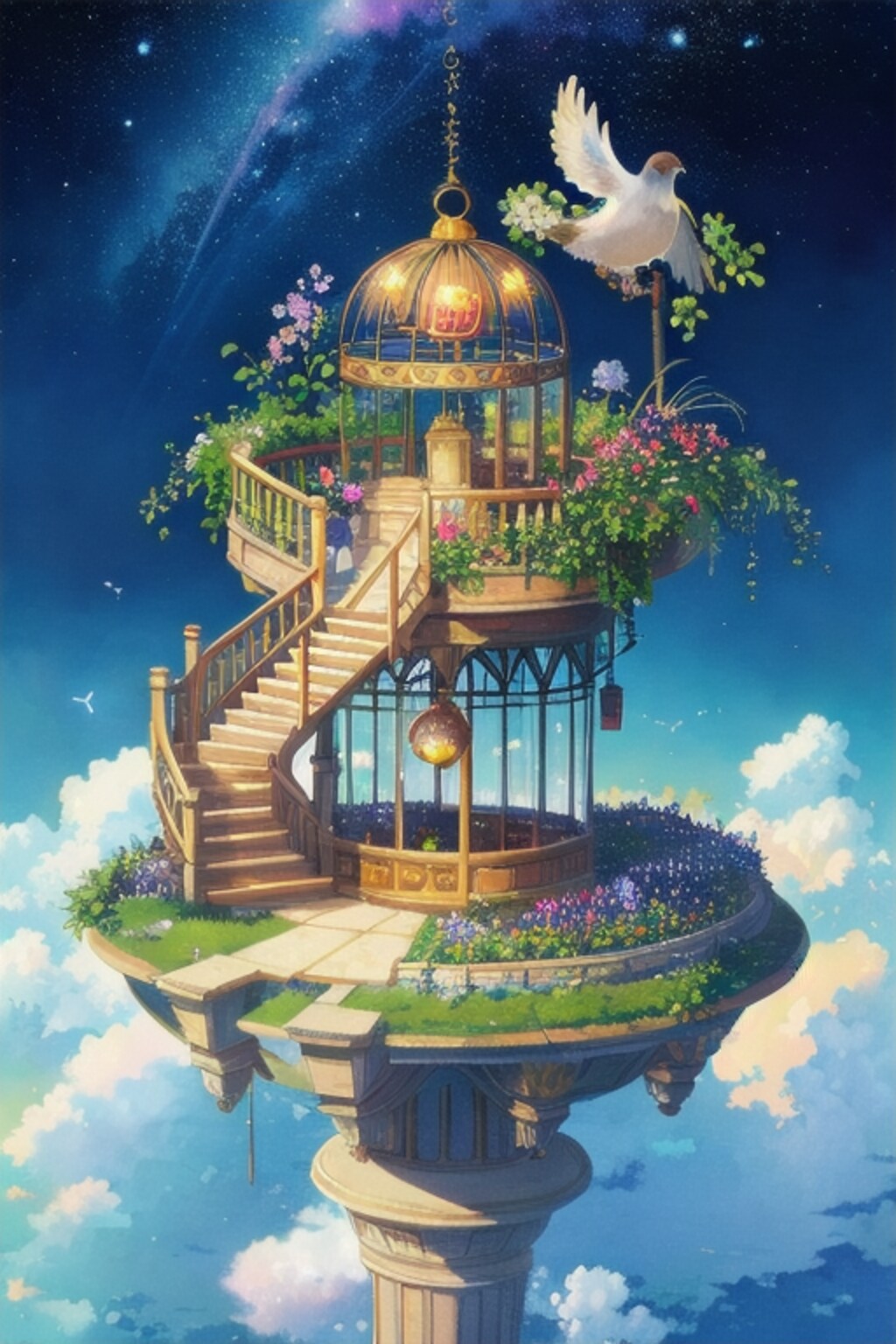 天空の鳥籠ハウス