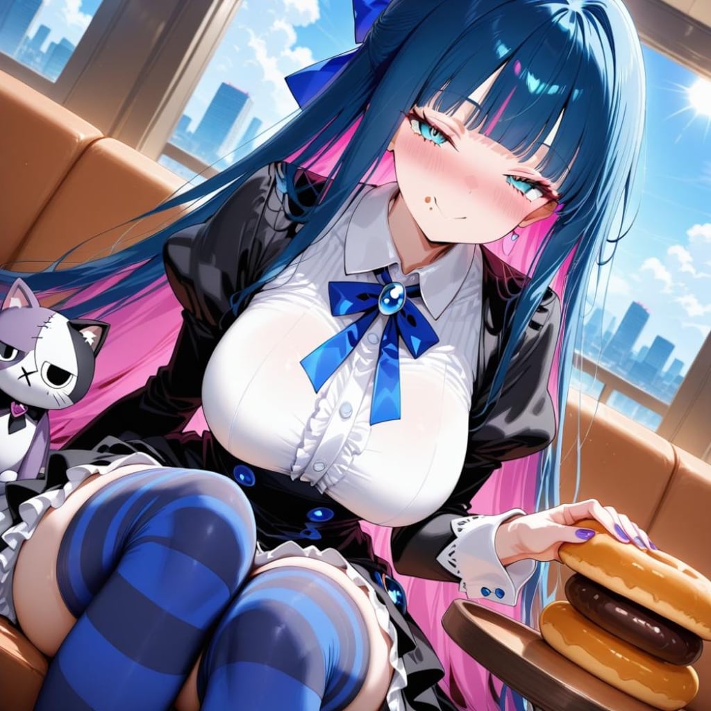 インナーカラーヘアドレスコスプレ人妻天使