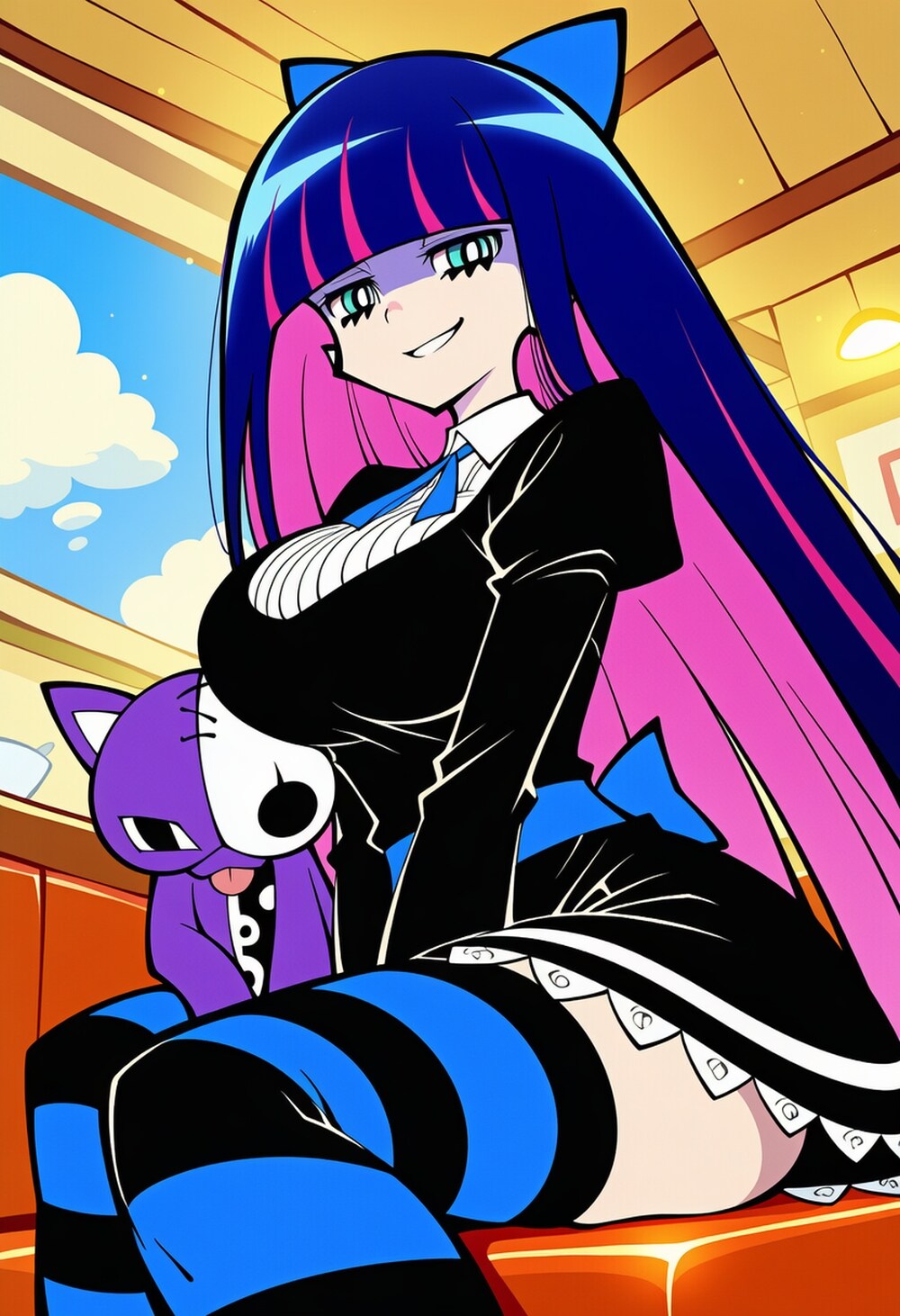 インナーカラーヘアドレスコスプレ人妻天使 | の人気AIイラスト・グラビア