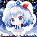 クリスマスなチルノ --[10枚] 10枚目