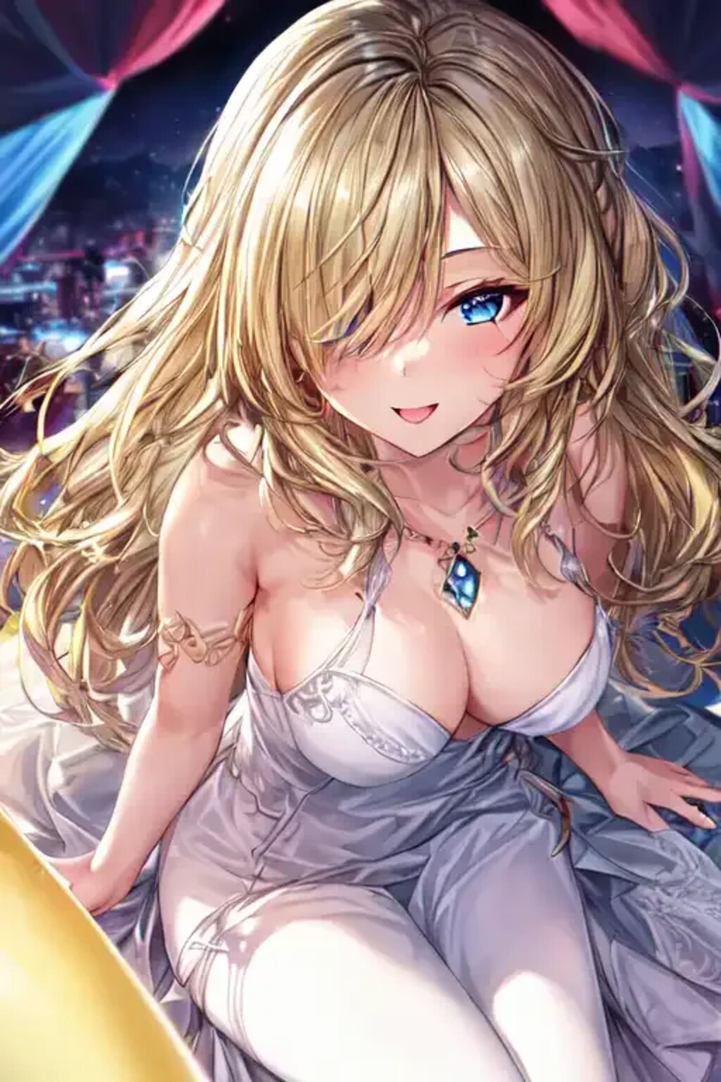 ２００投稿突破記念　パーティ会場で楽しむ二人（双葉とケイト編）