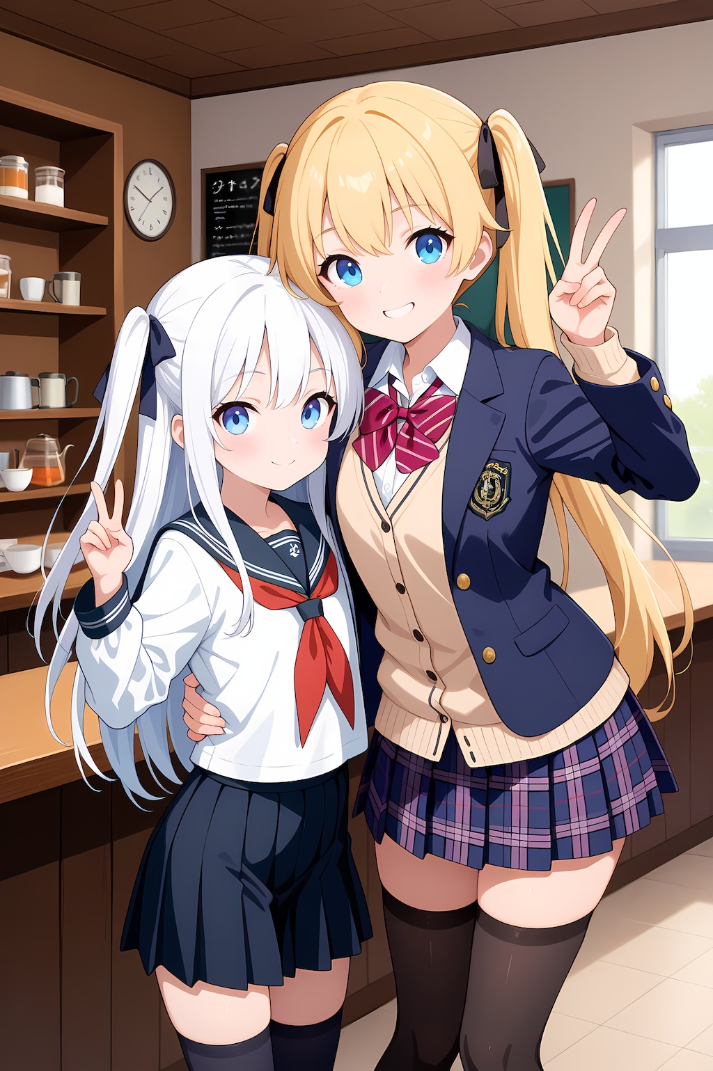 美桜ちゃんとピース！