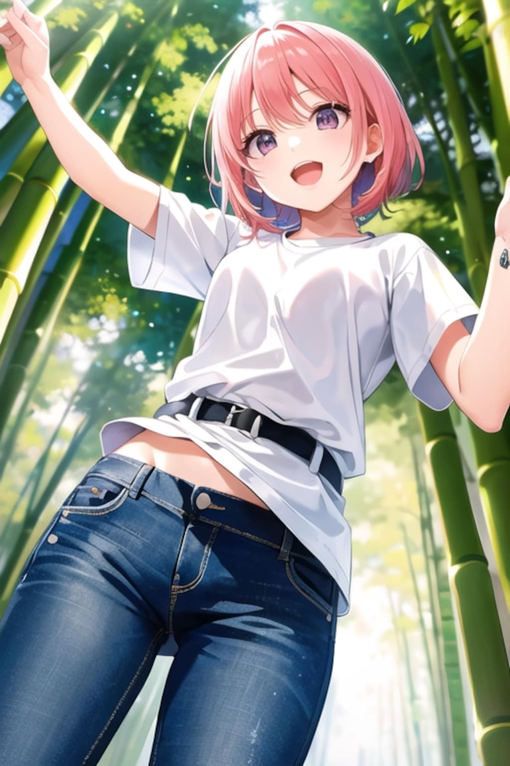 竹林（桃髪娘）