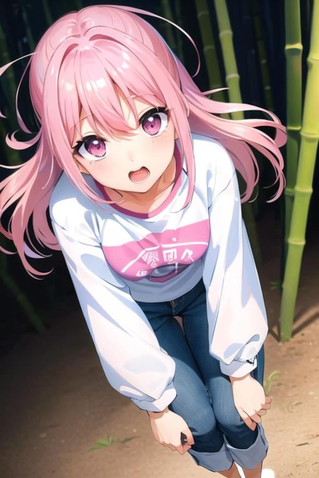 竹林（桃髪娘）