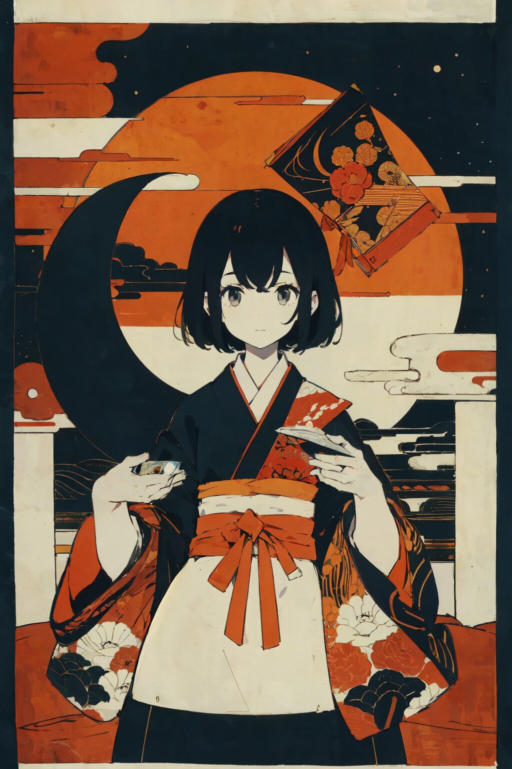 月見で一杯