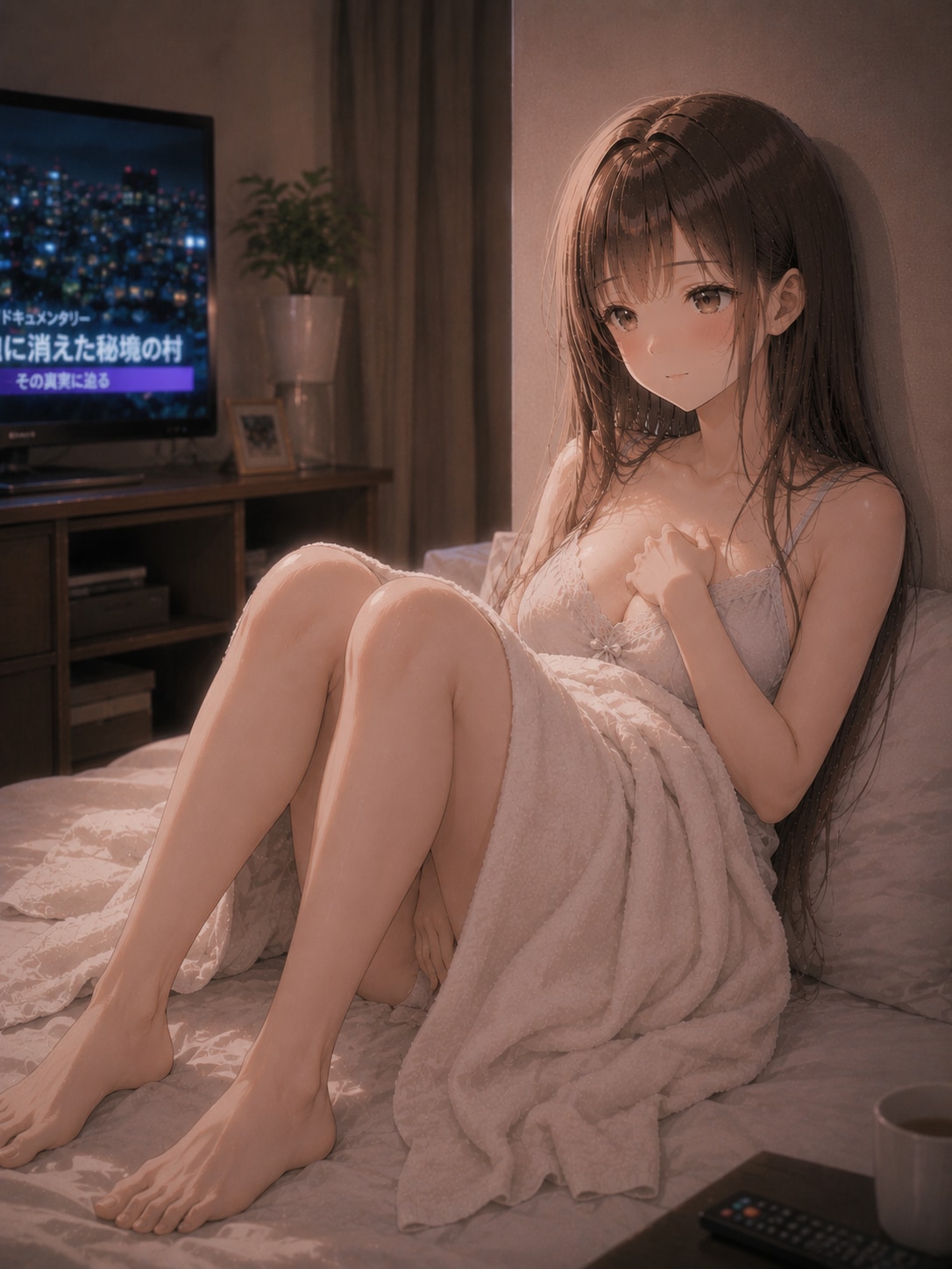 手が自然と