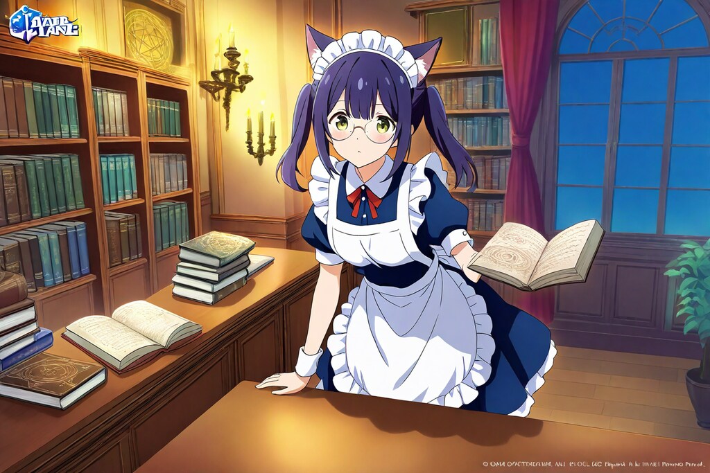 全モデル10単語ネコミミ魔法少女な魔導図書館司書