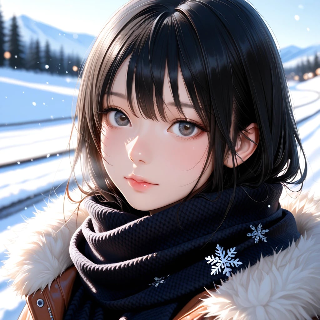 雪の日の出会い