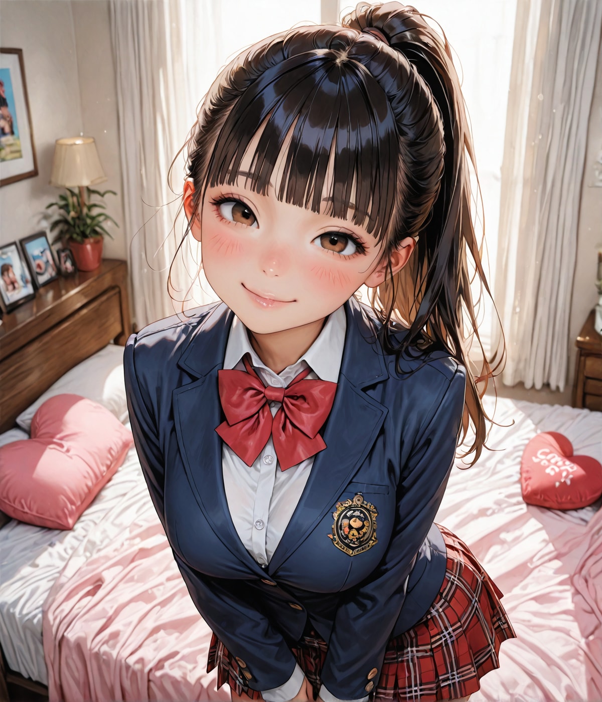 後輩ロリ巨乳JKちゃんの童貞コロコロセーター❣️