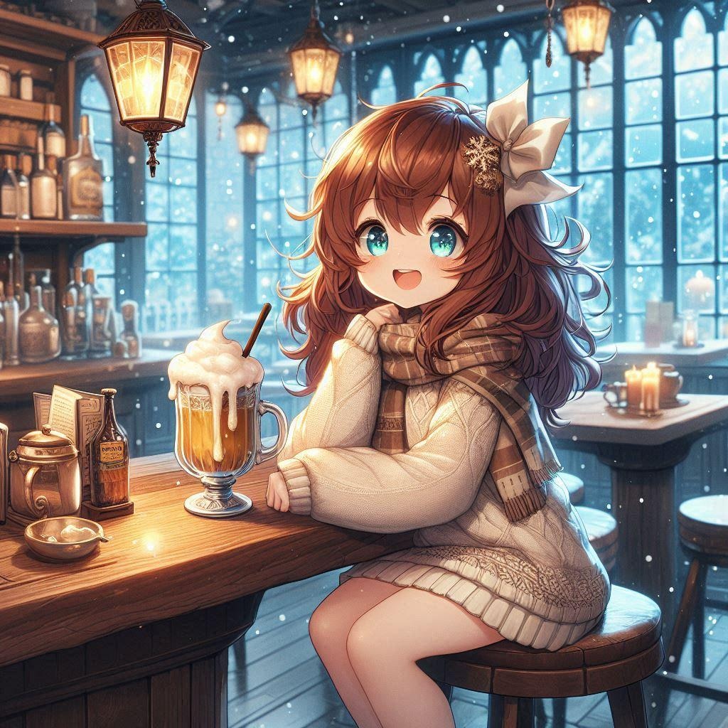 ※バタービール(ノンアルコール)です🍺