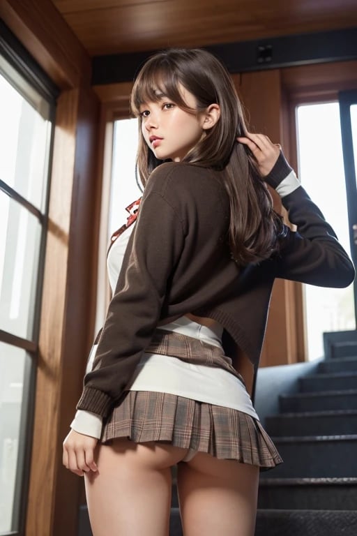 後ろ姿