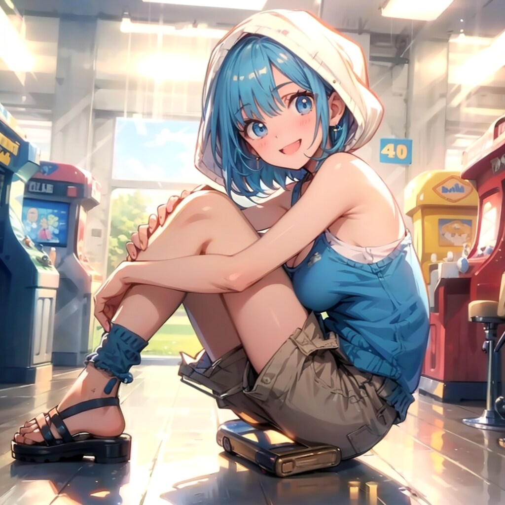 ゲーセンにて