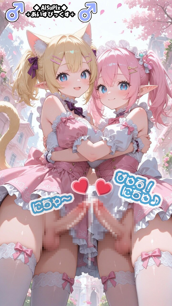 🩷AiSuPix／猫耳エルフのロリータちゃん達🩷
