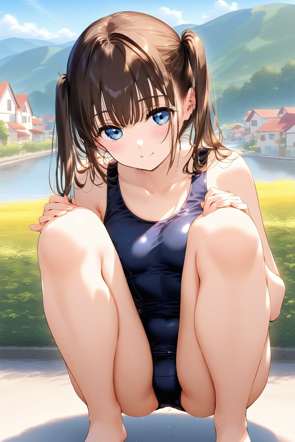 田舎の海辺