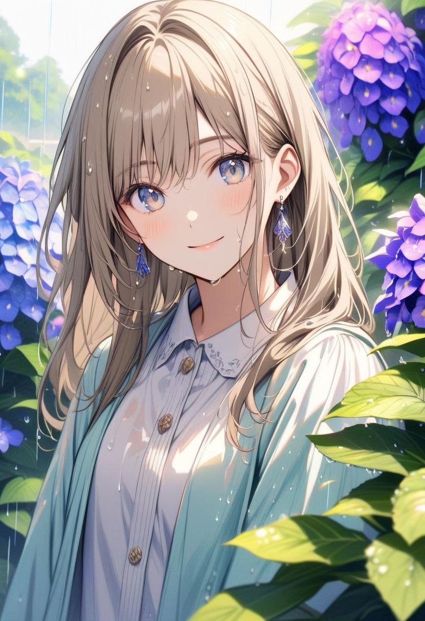 梅雨 | の人気AIイラスト・グラビア