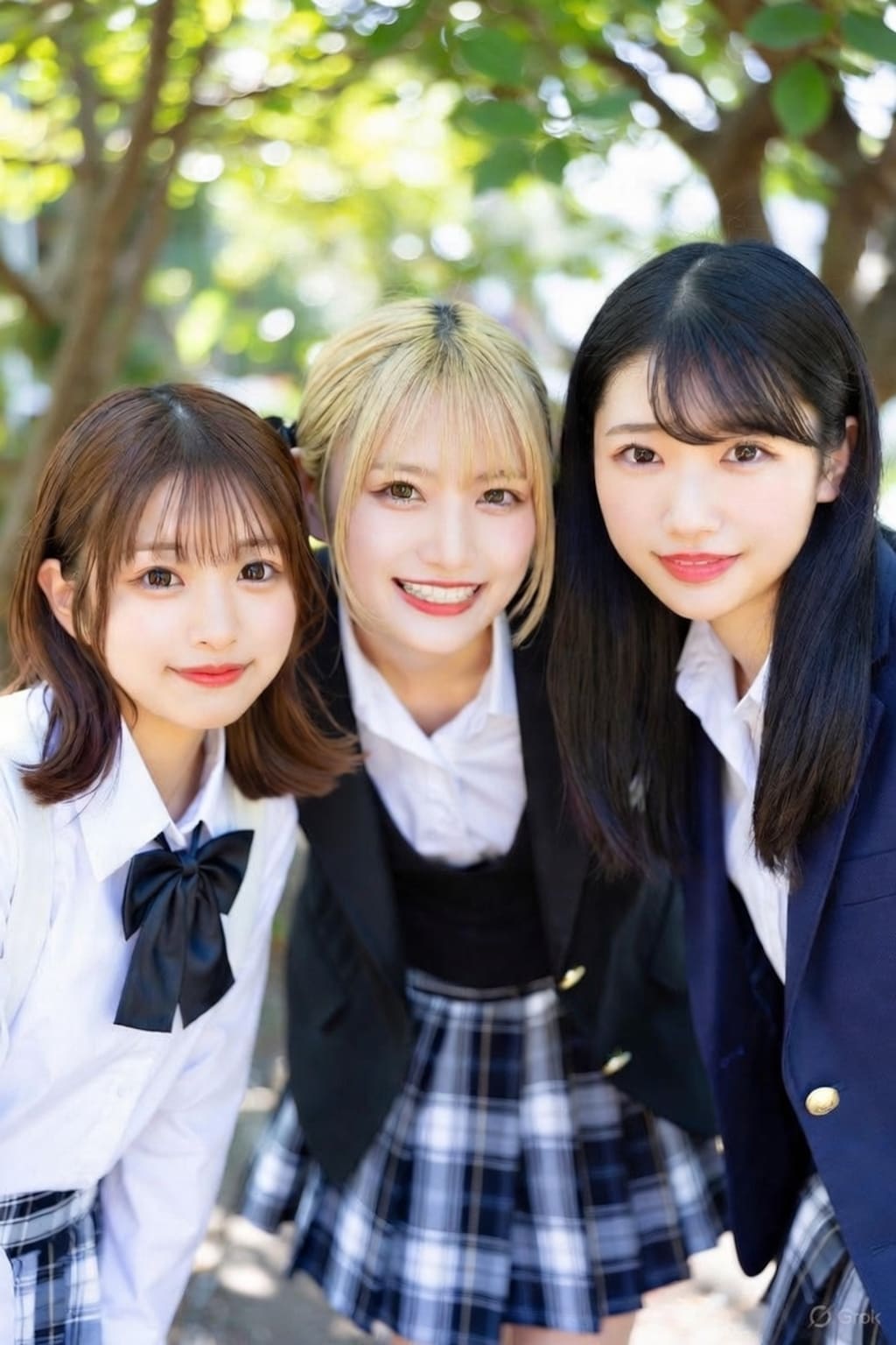 違う高校でも中学からずっと仲良し♪