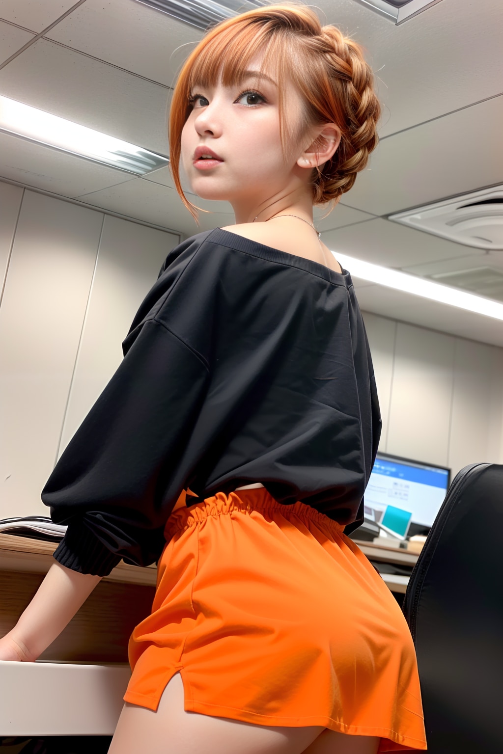 AIグラビア（後姿）