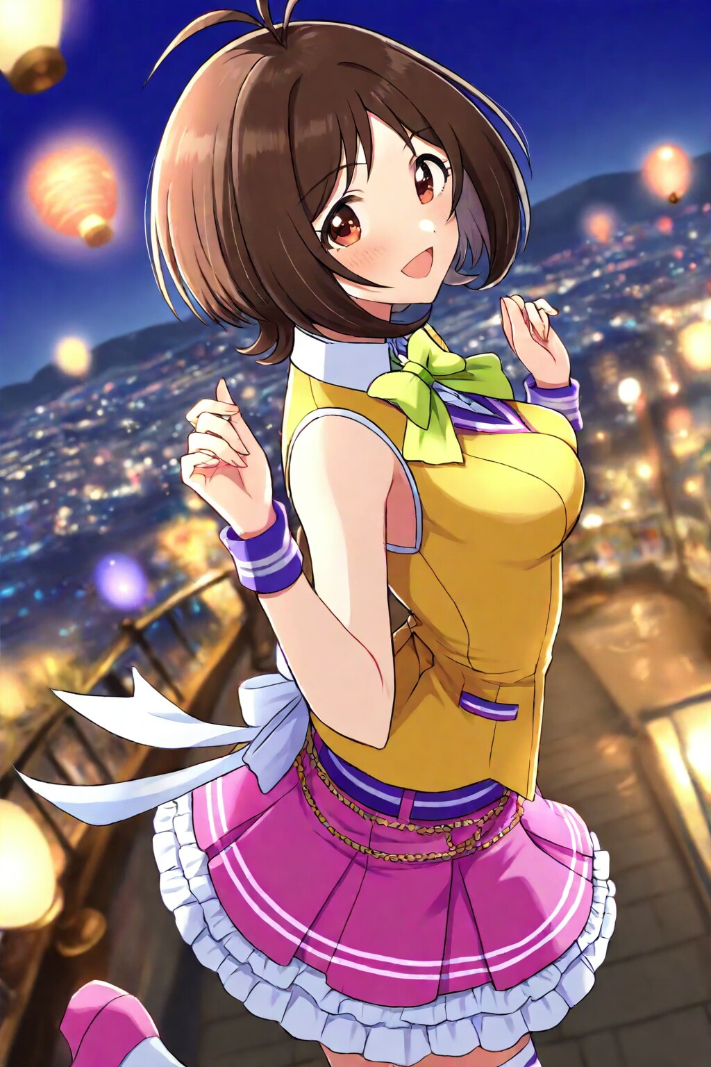 PRISMでアイマスチャレンジ「日高愛 アイドルマスターDS」 | の人気AIイラスト・グラビア