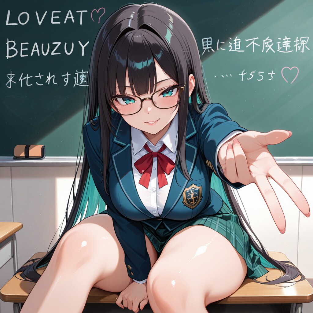 ふとももとピース