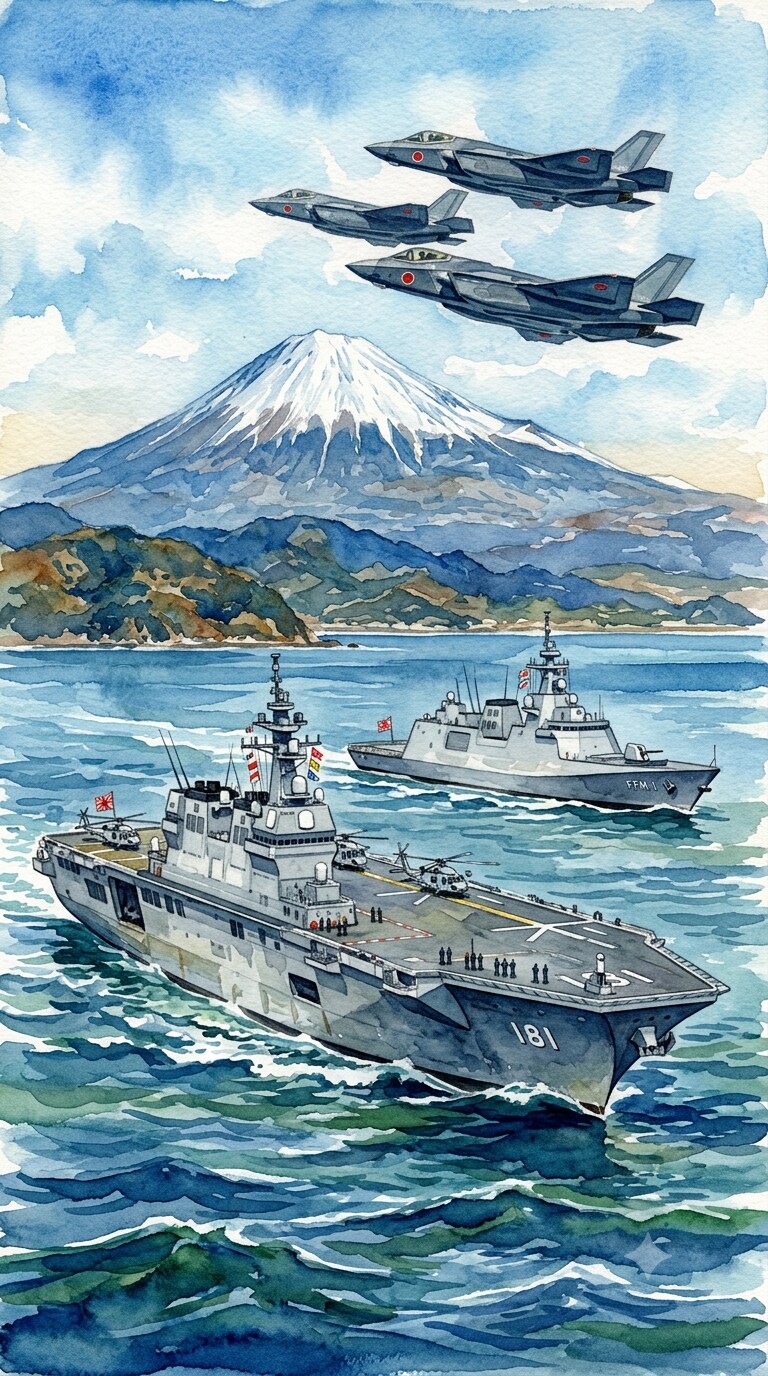 駿河湾航行