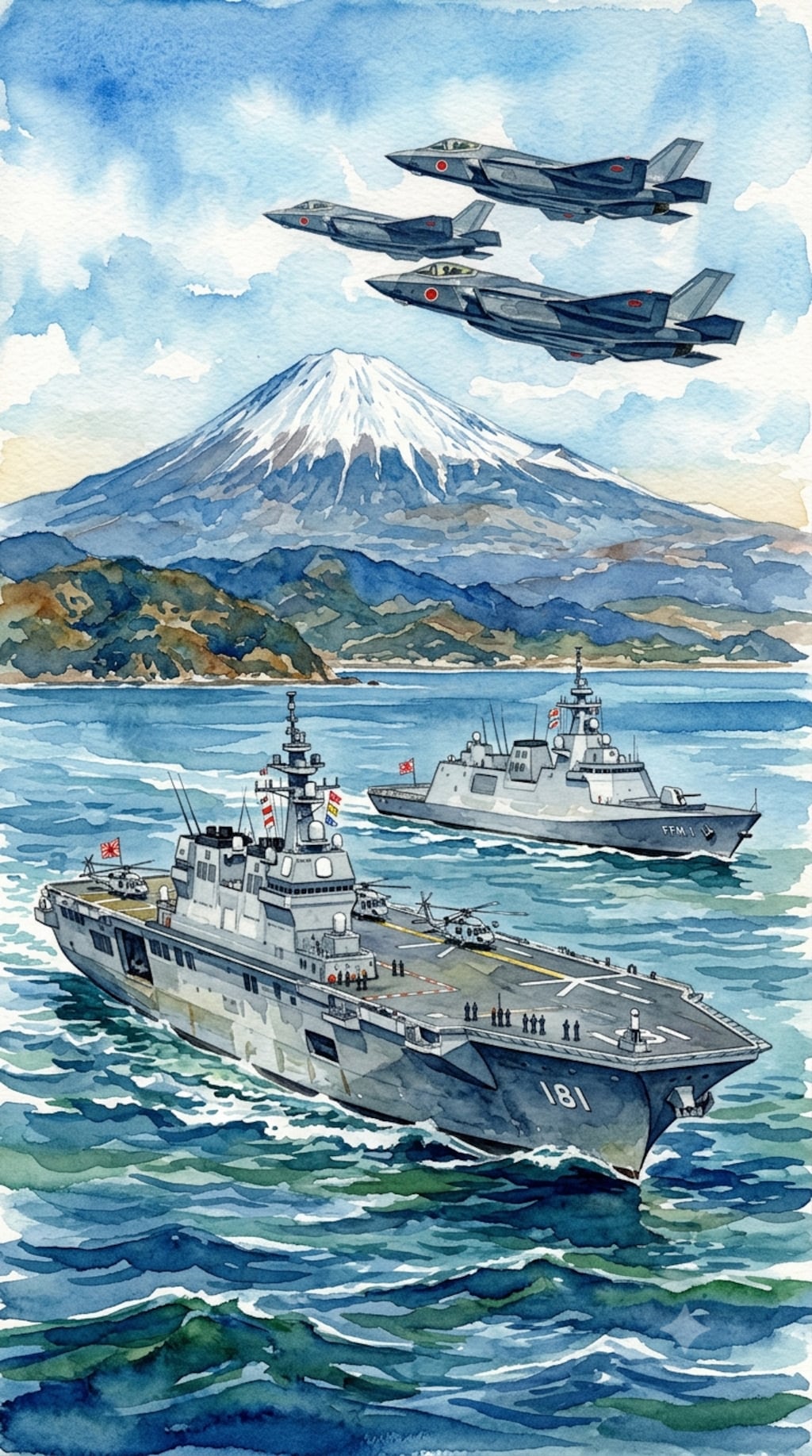 駿河湾航行