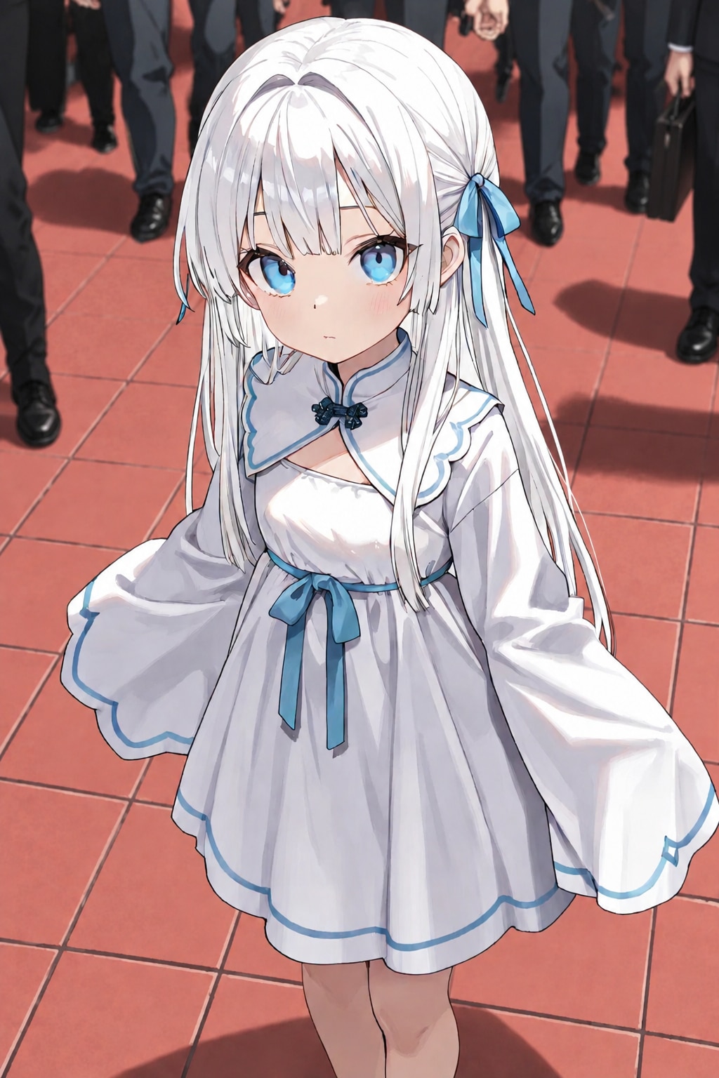 ある部族（白）の族長の一人娘