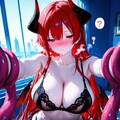 サキュバス×触手 3枚目