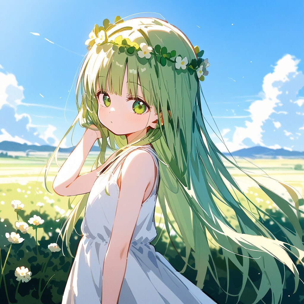 花の冠 | の人気AIイラスト・グラビア