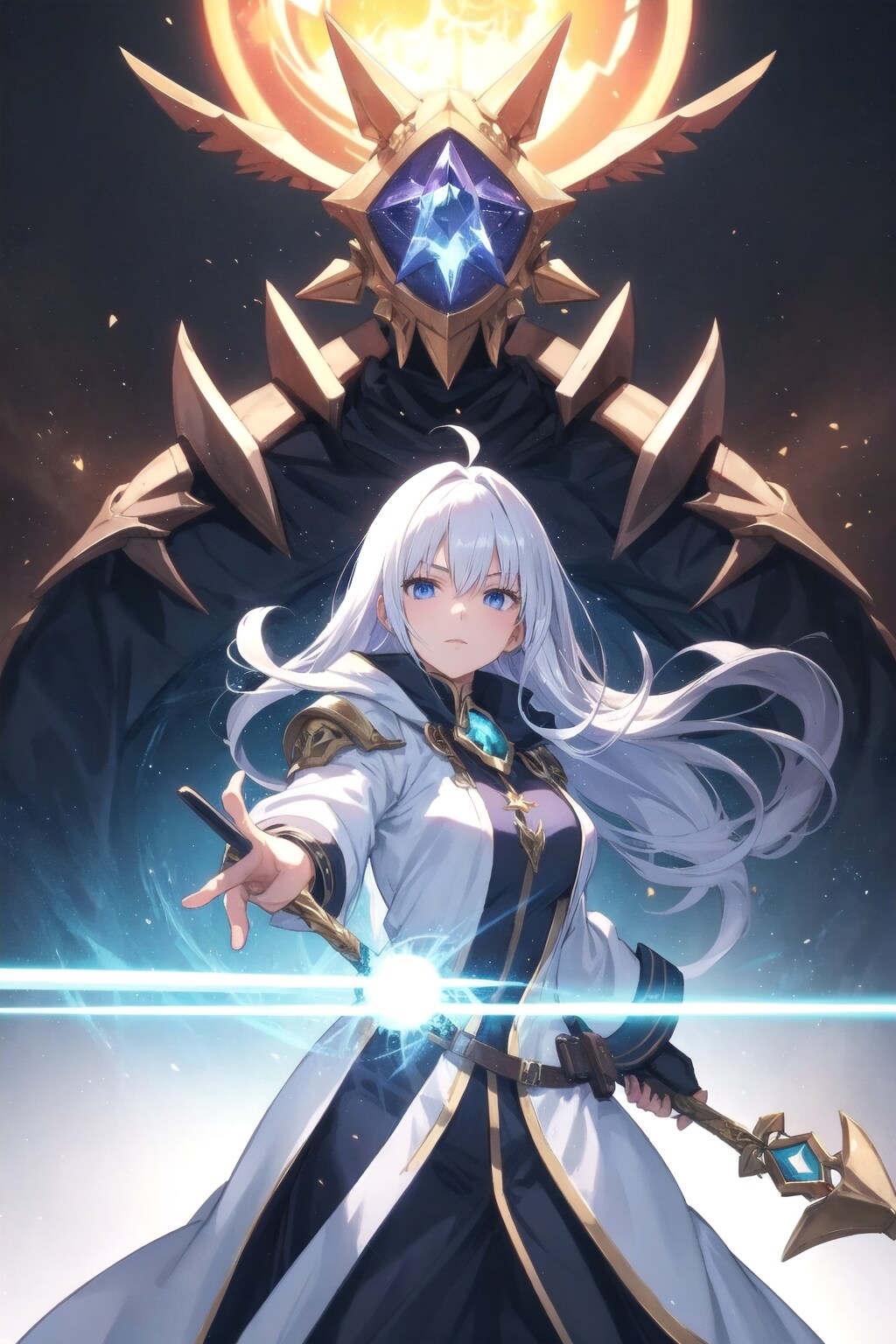 魔道士の掟5 白く輝く剣 | の人気AIイラスト・グラビア