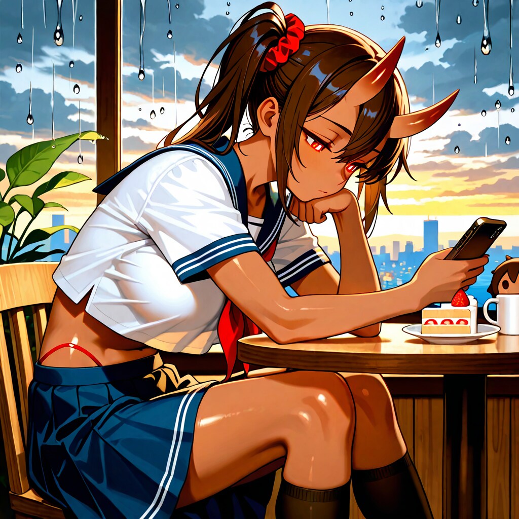 雨宿り