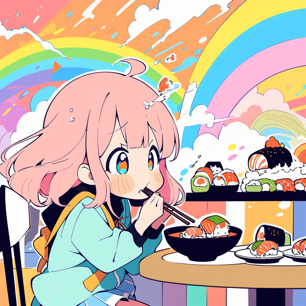 わさびの効いたお寿司