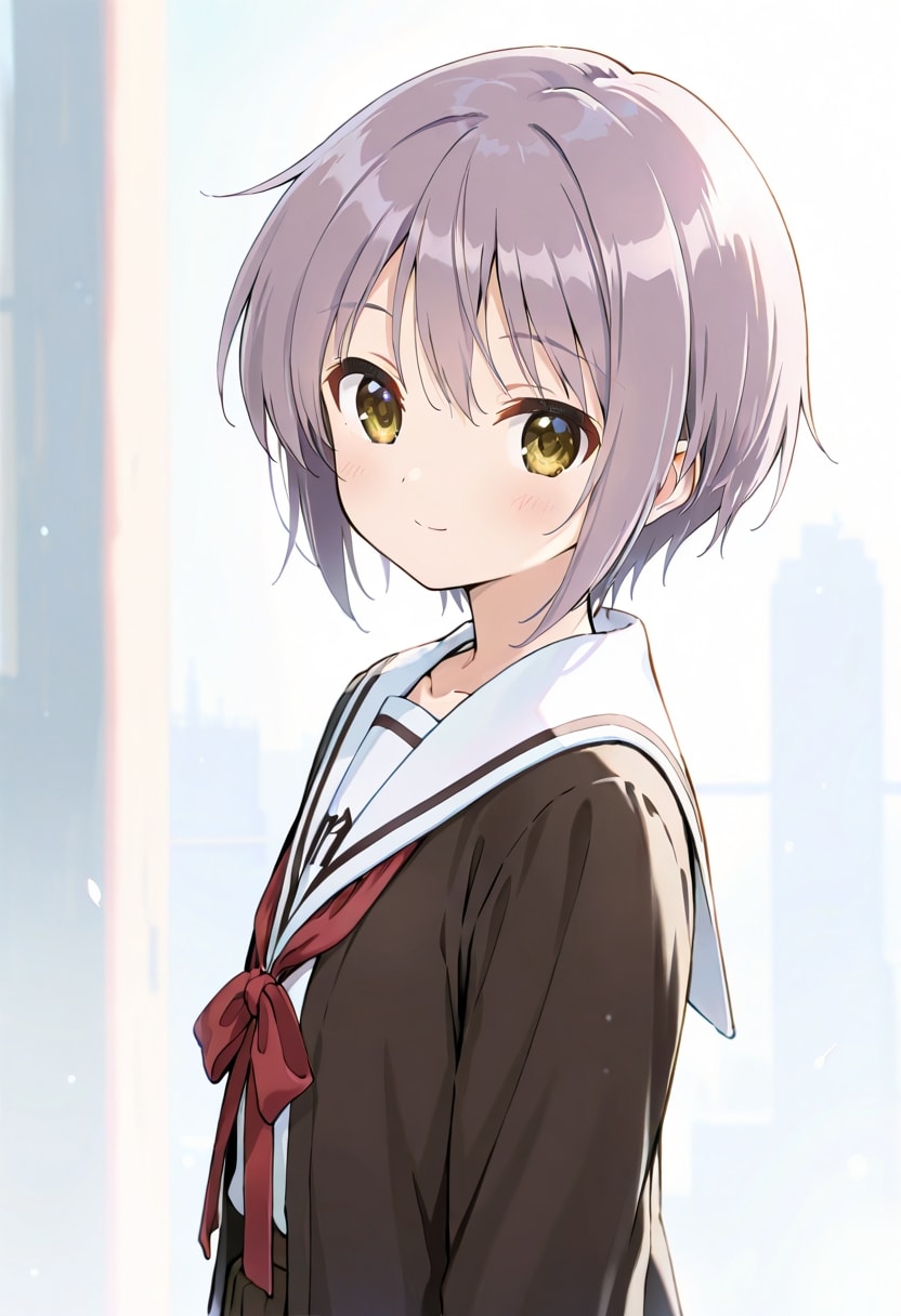 無表情な長門有希さん | の人気AIイラスト・グラビア