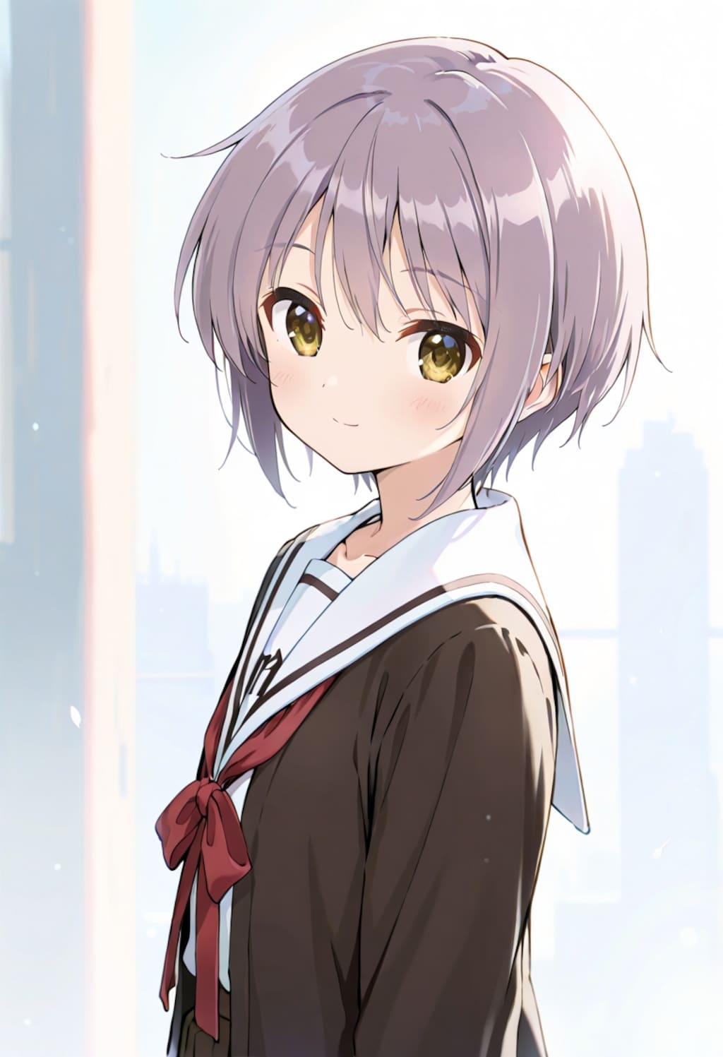無表情な長門有希さん
