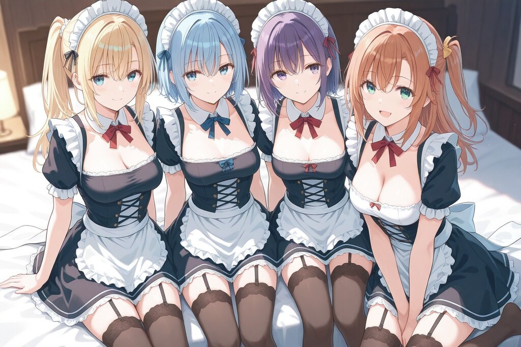 メイドさんがいっぱい