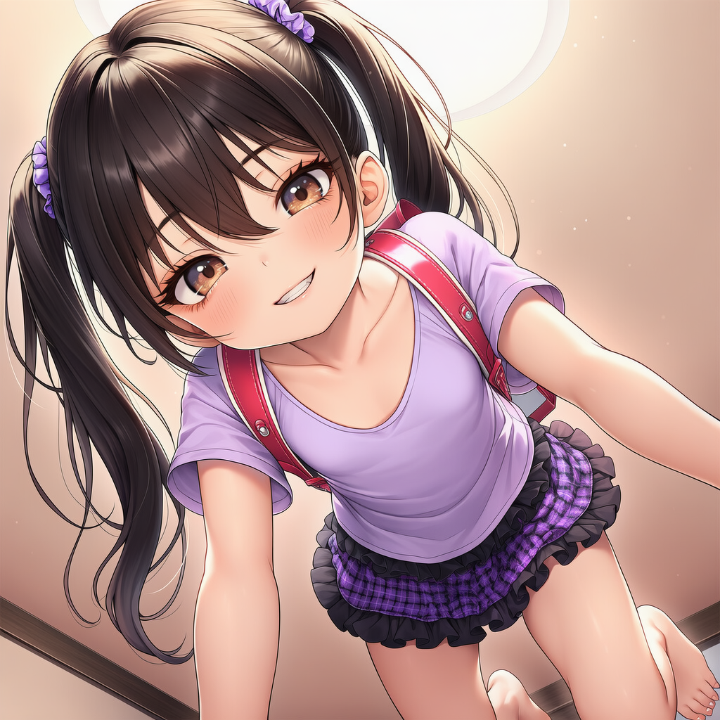 ツインテールとランドセル