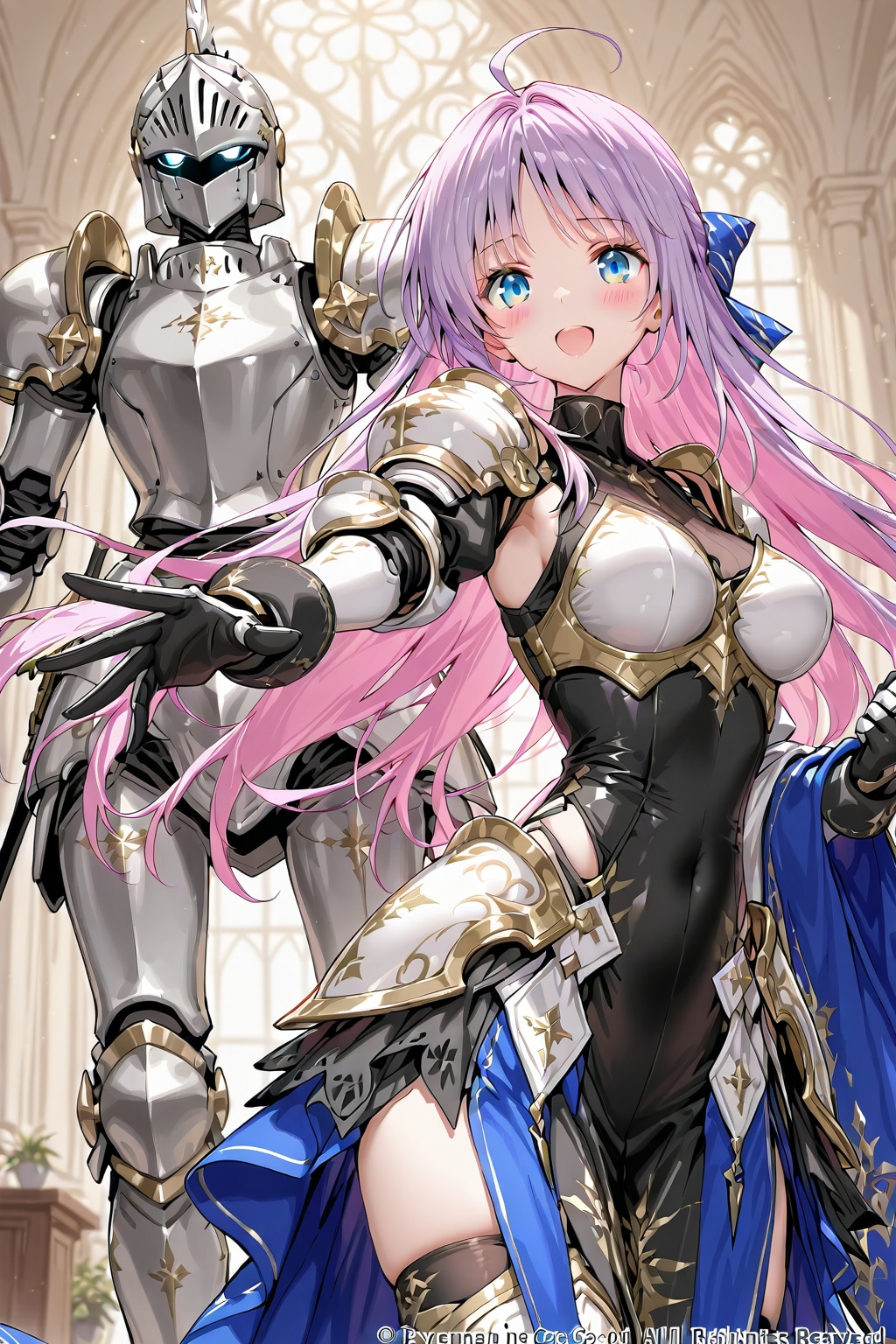 女聖騎士とガーディアン