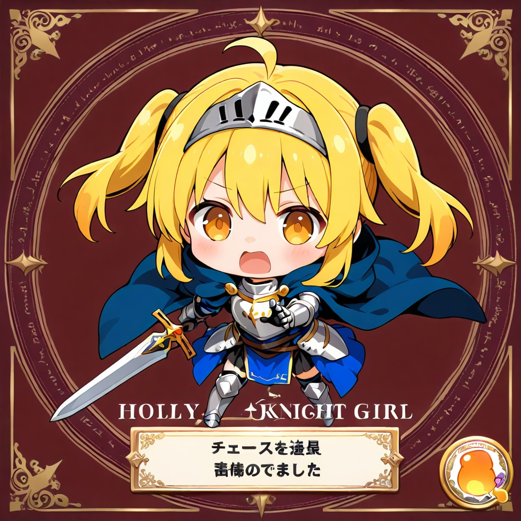 ちび聖騎士ちゃん | の人気AIイラスト・グラビア