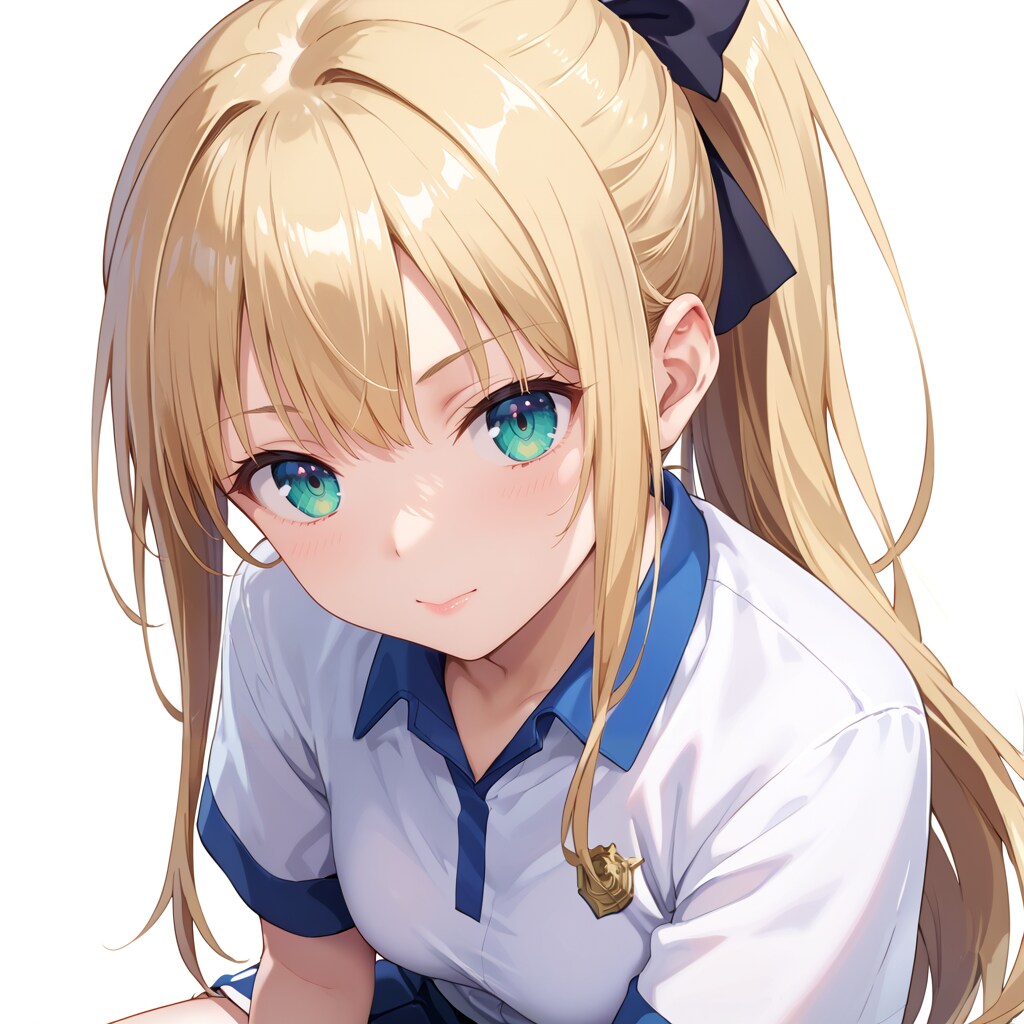 テニスウェアのお嬢様