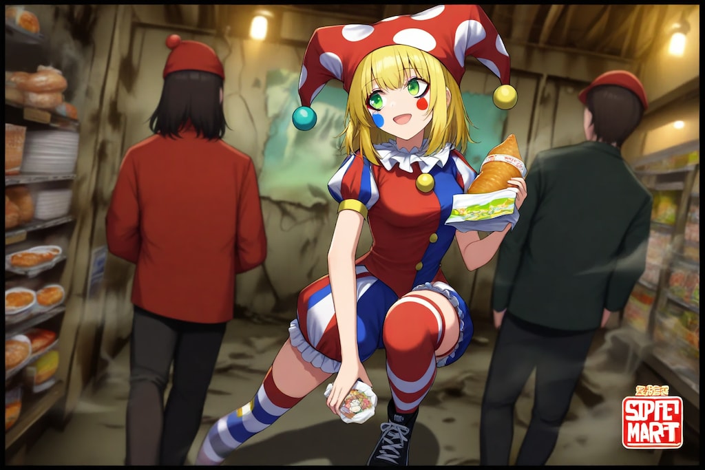 スーパーちちぷい物色中