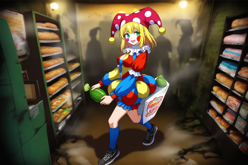 スーパーちちぷい物色中