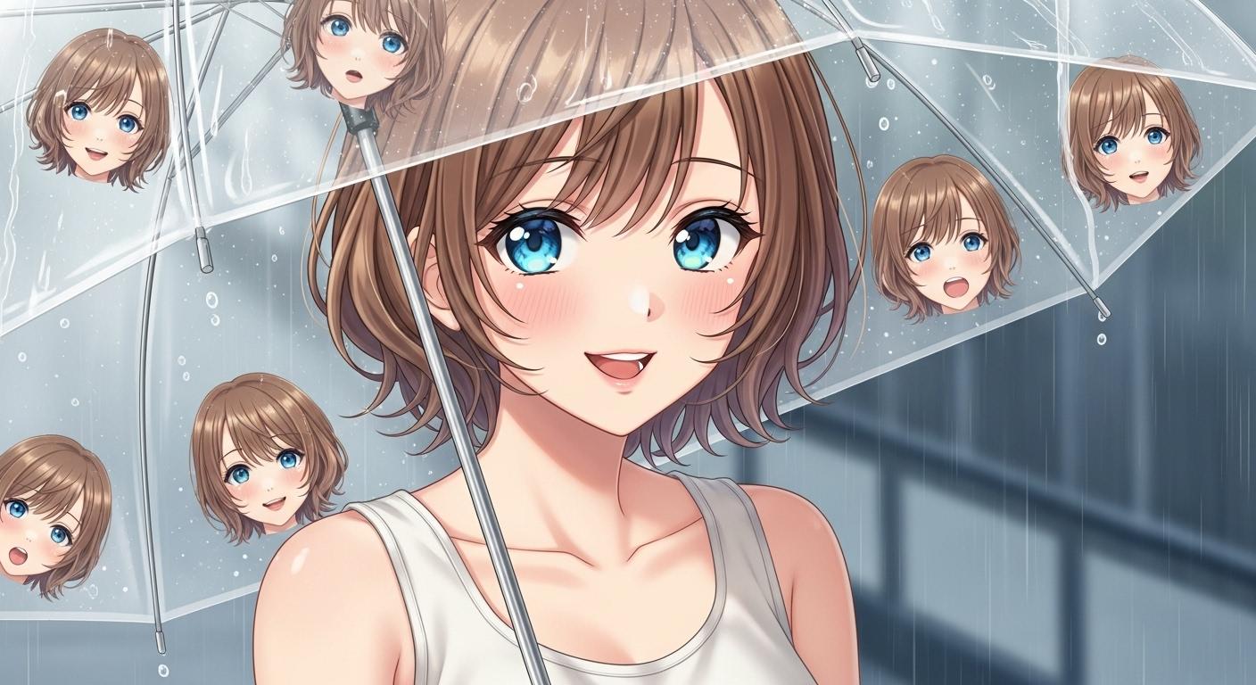 豆乳傘 | の人気AIイラスト・グラビア