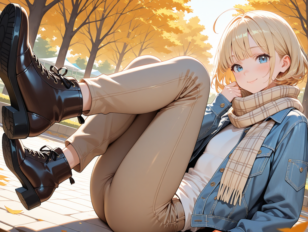 秋風コーデ＃２_魔法娘３