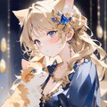 猫姫と猫 2枚目